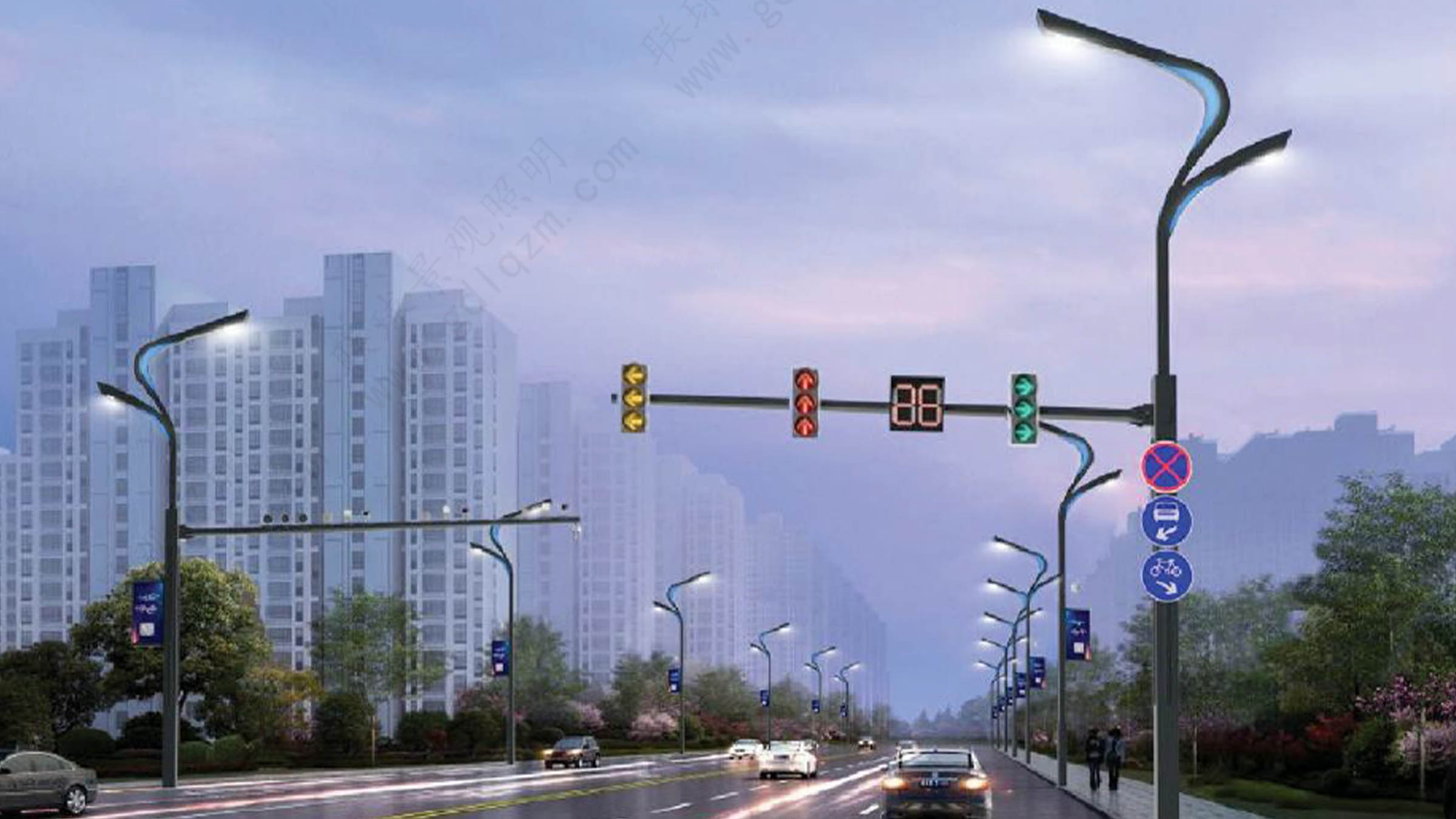 智慧路灯综合杆定制