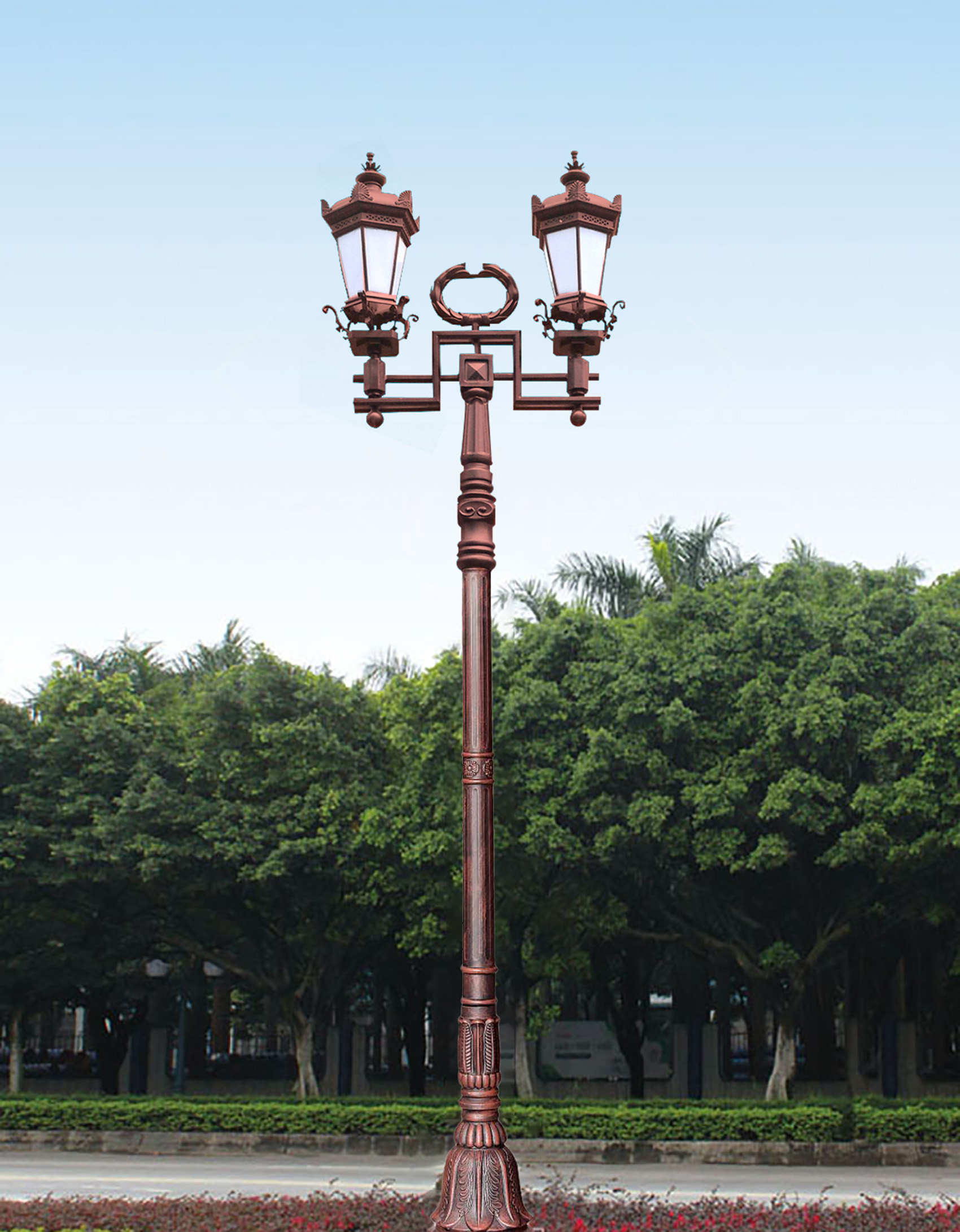 双头庭院灯  厂家