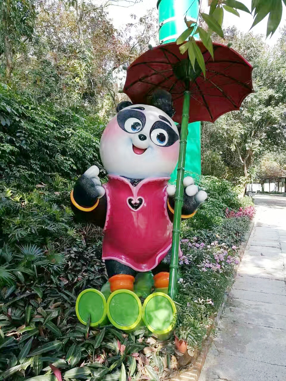 卡通熊猫  厂家