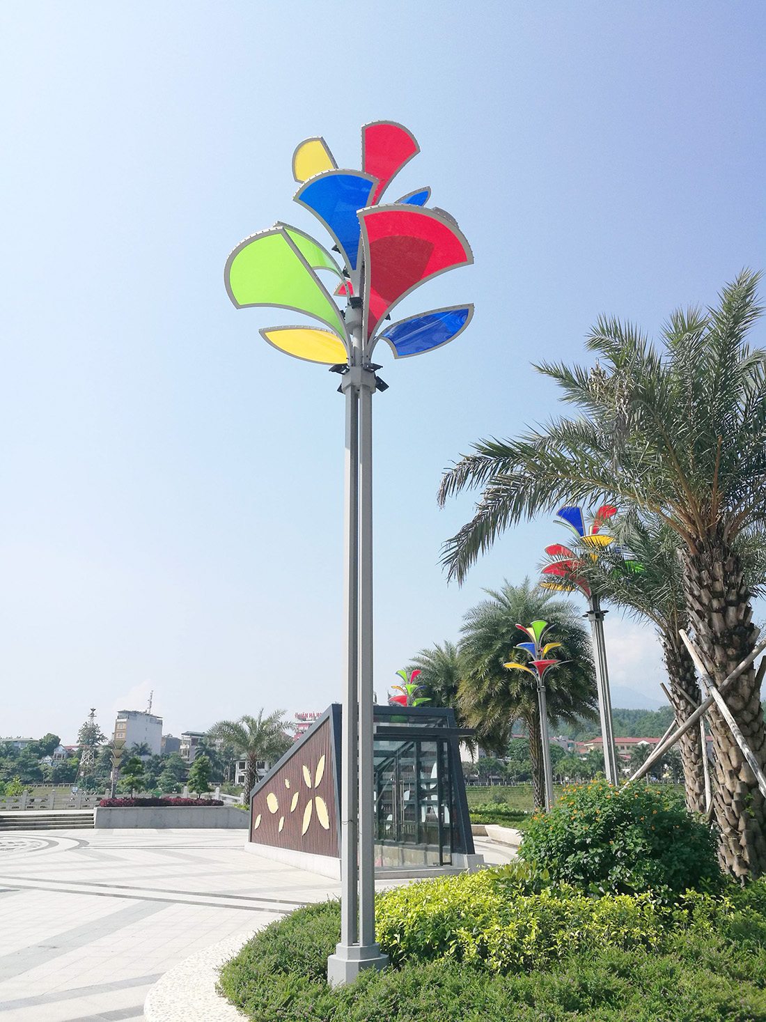 云南红河洲河口县国门形象景观照明提升改造项目