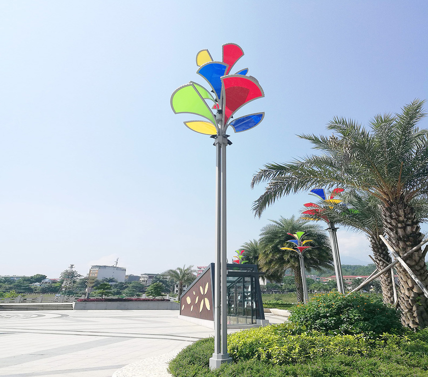 云南红河洲河口县国门形象景观照明提升改造项目