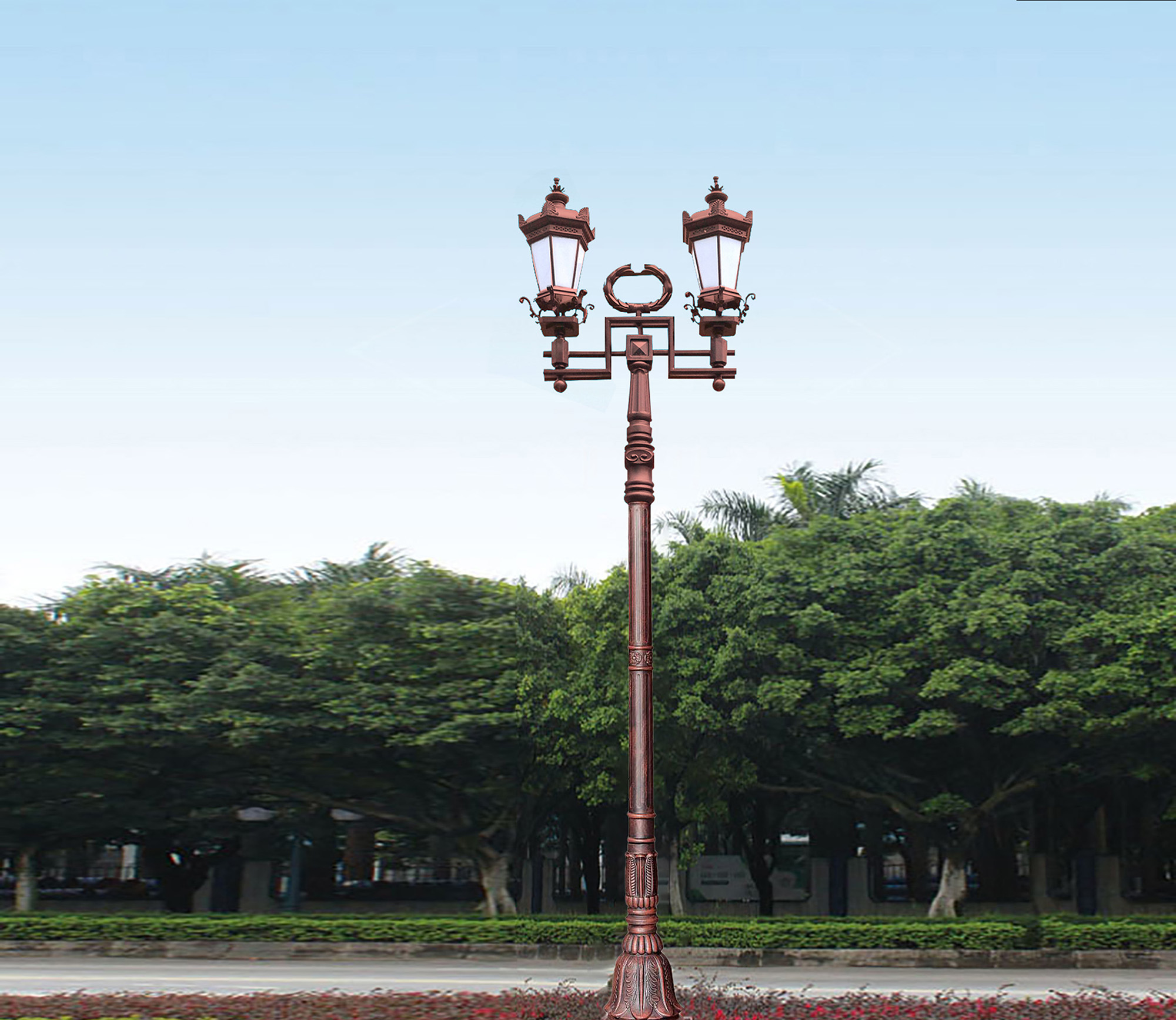 双头庭院灯  厂家